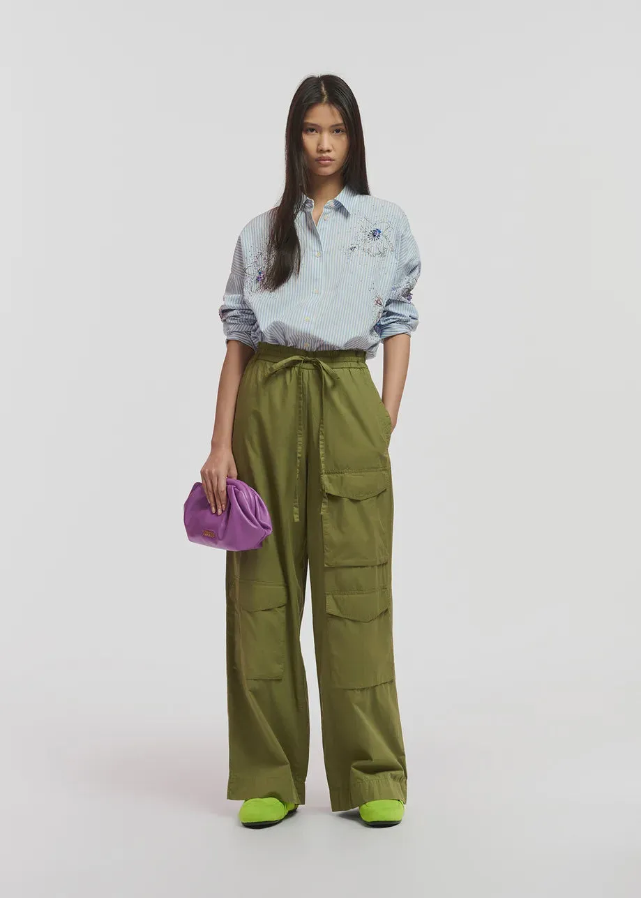 FOPY PANTS OLIVE MARTINI