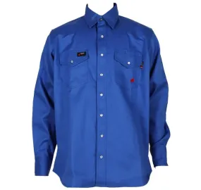 FORGE - Men's FR Solid Shirt, Royal Blue