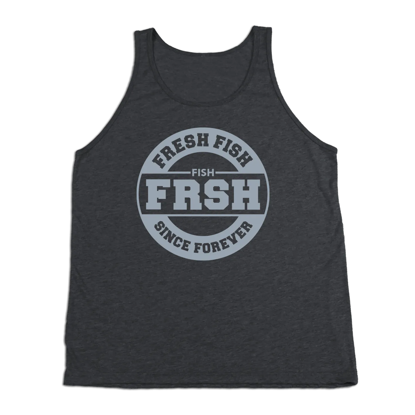 #FRESHFISH TriBlend Tank Top - Gray Print