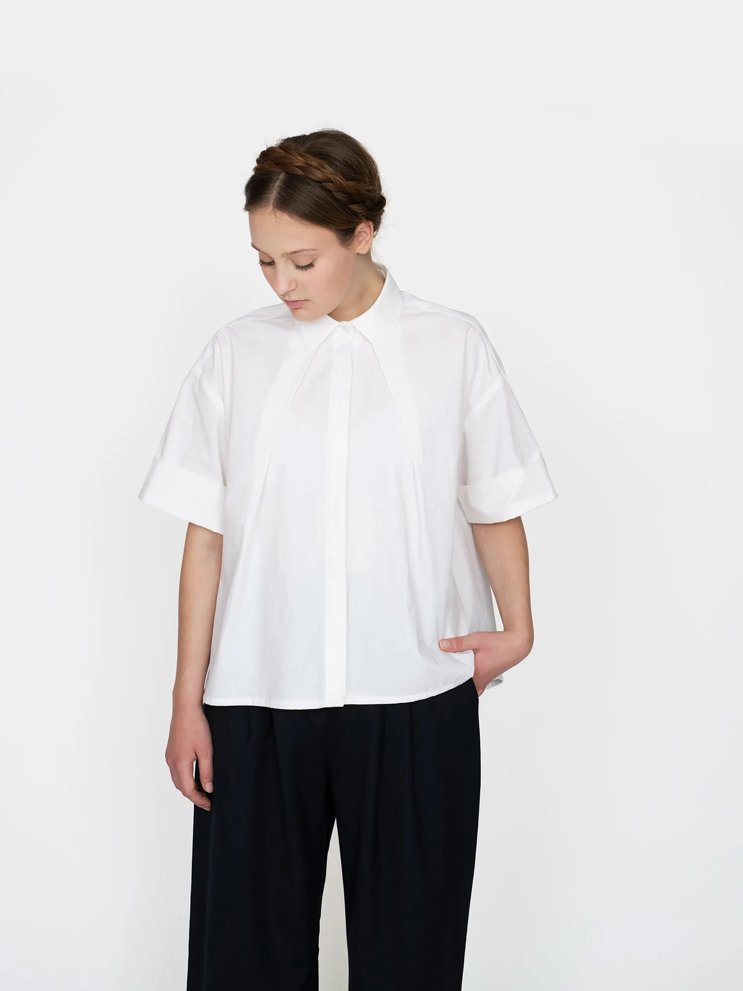 Front Pleat Shirt