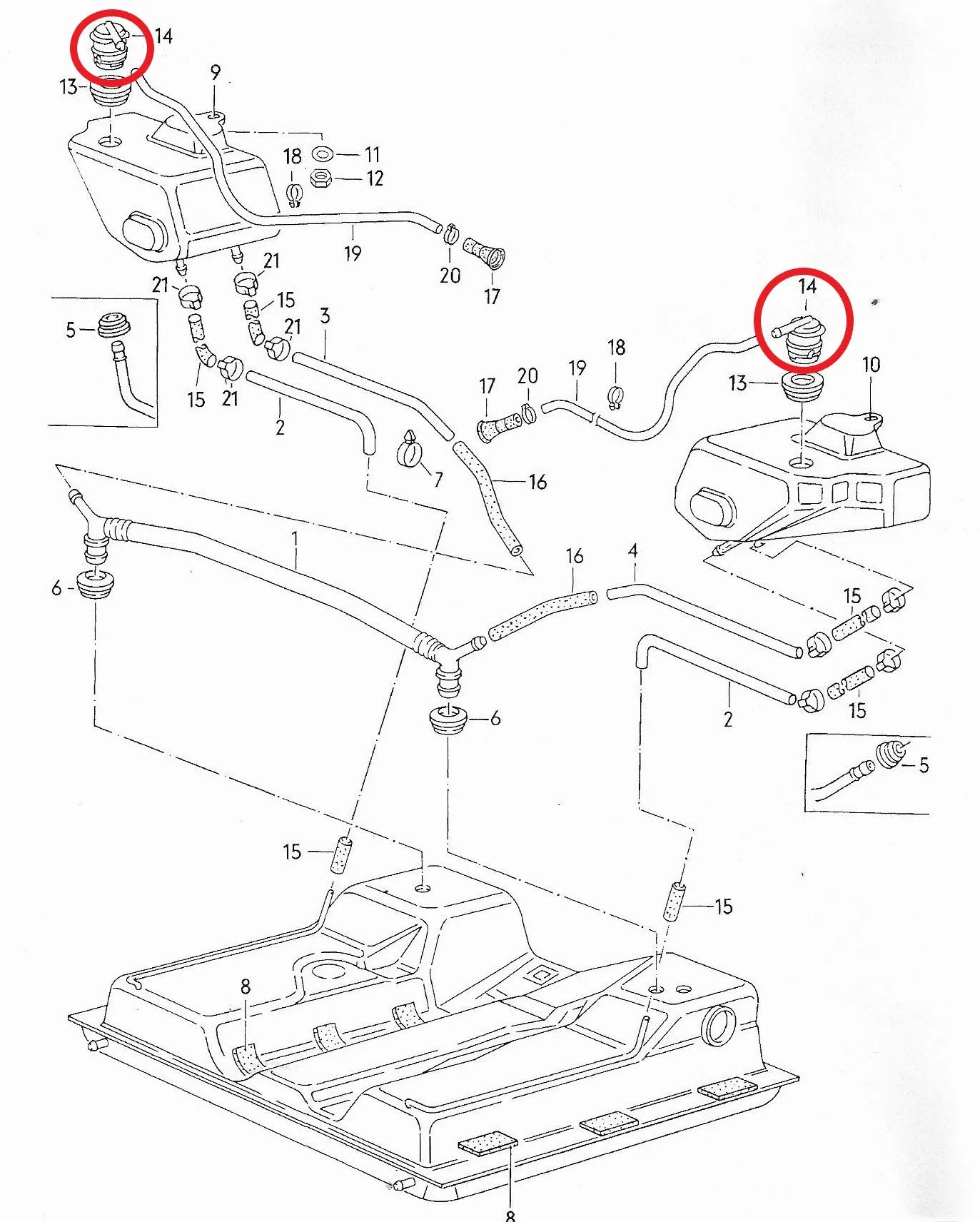 Fuel Expansion Tank Vent Valve