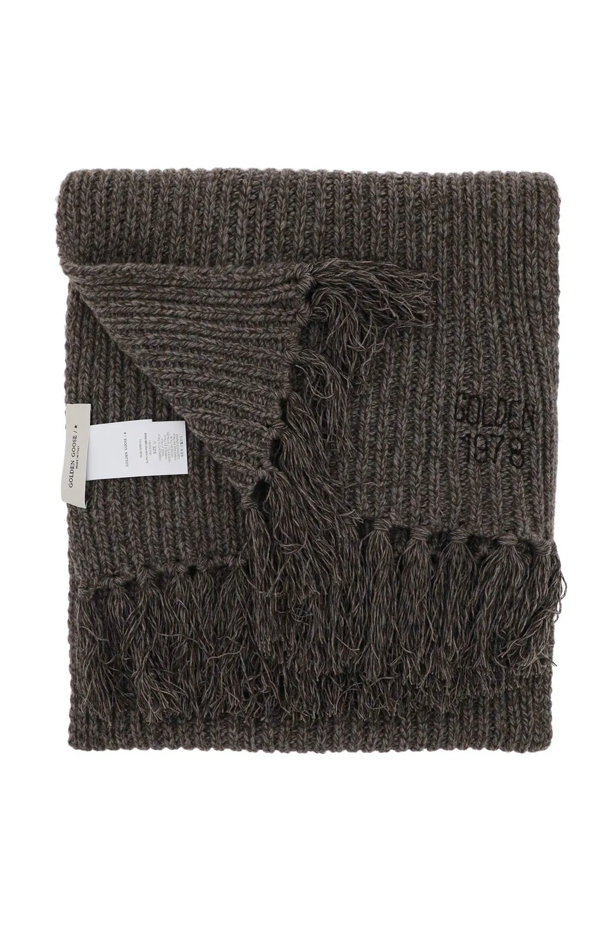 Golden goose journey wool and cashmere scarf