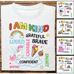 Grandson -  I Am Kind - Personalized T-Shirt