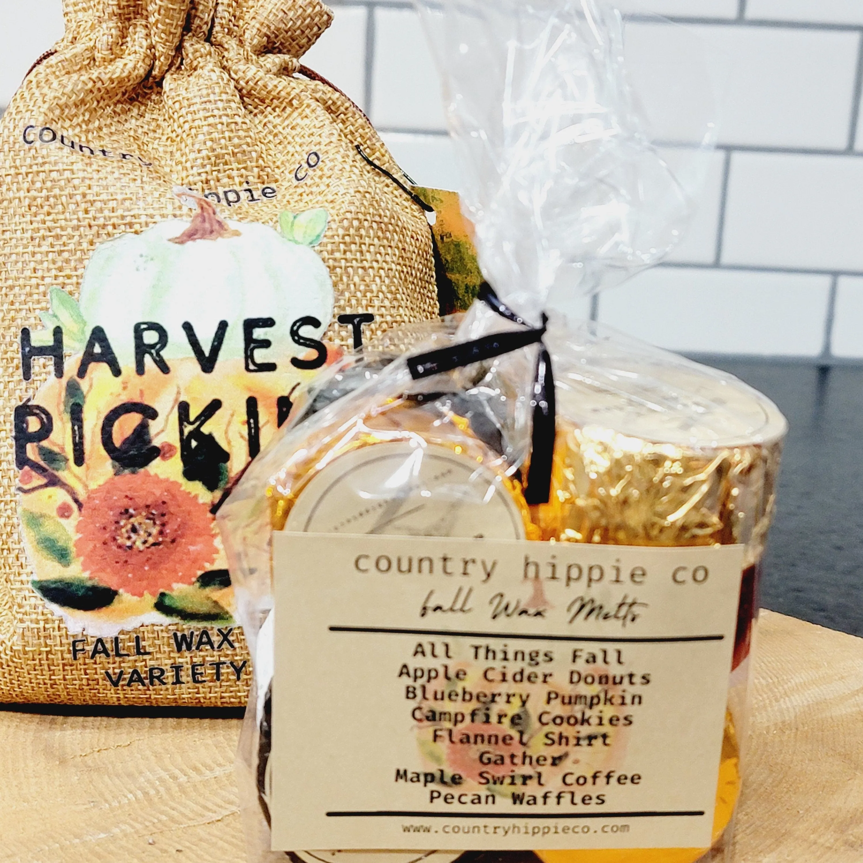 HARVEST PICKINS Fall Wax Melt Variety Gift Bag