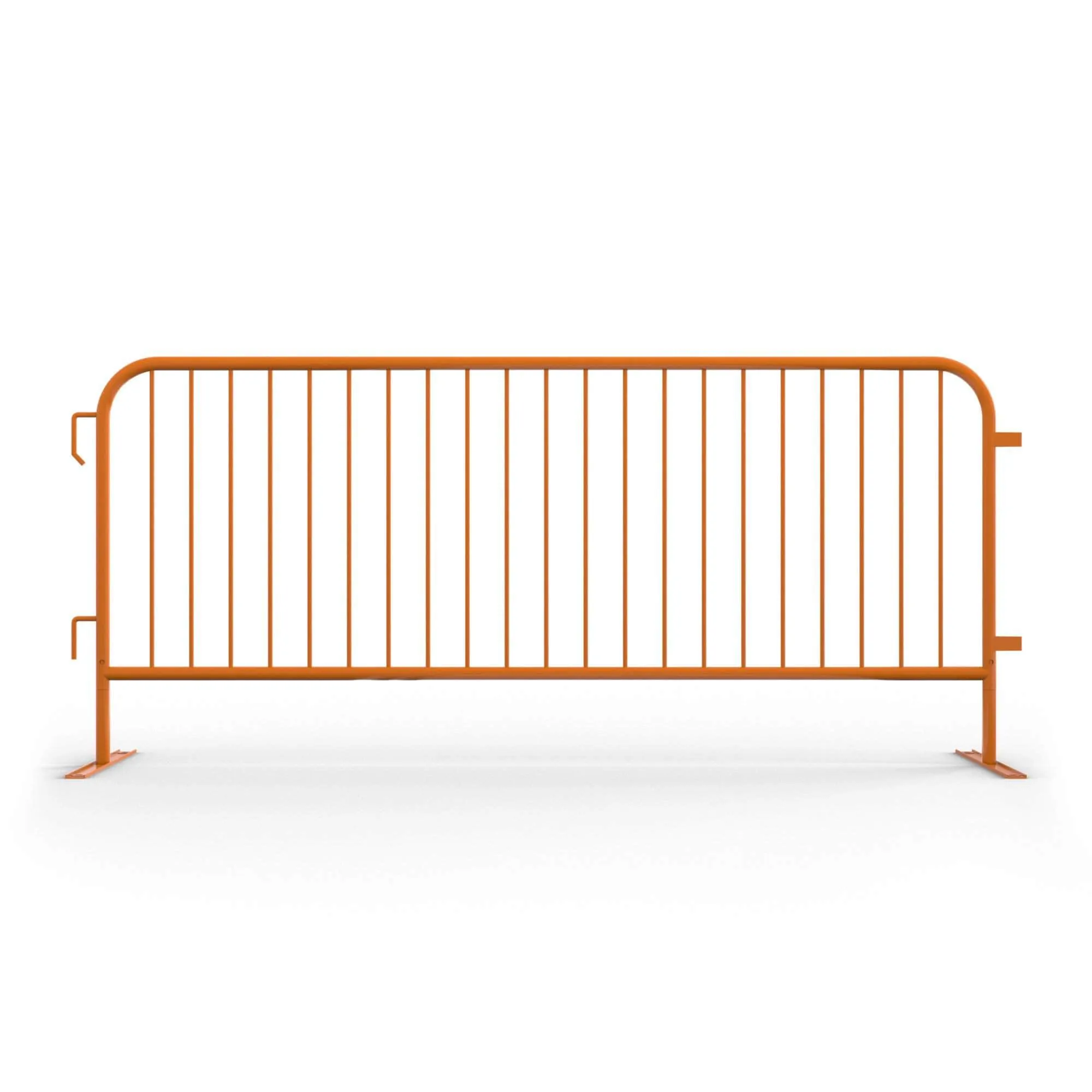 Heavy Duty Interlocking Steel Barricade, 8.5 Ft. - Angry Bull Barricades