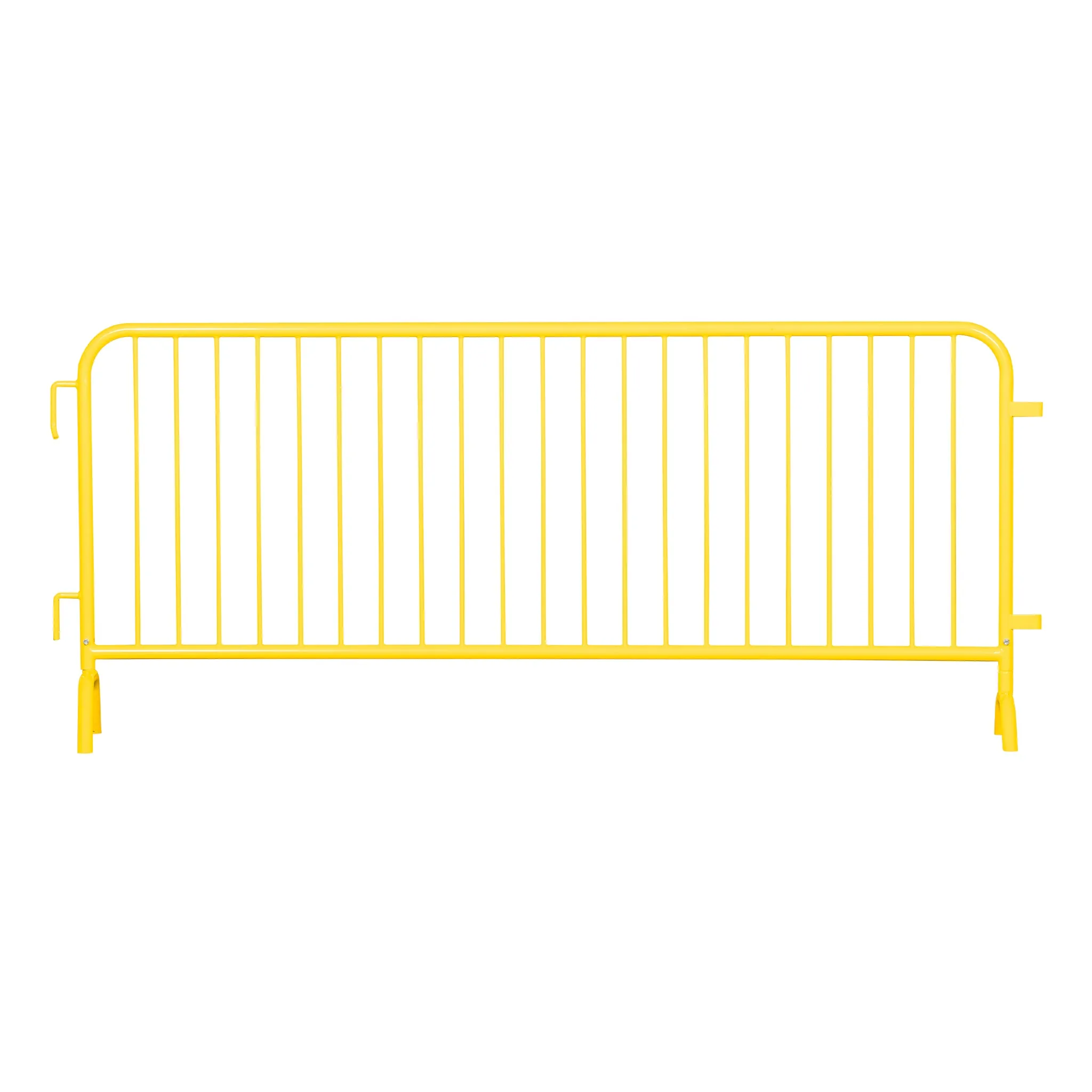 Heavy Duty Interlocking Steel Barricade, 8.5 Ft. - Angry Bull Barricades