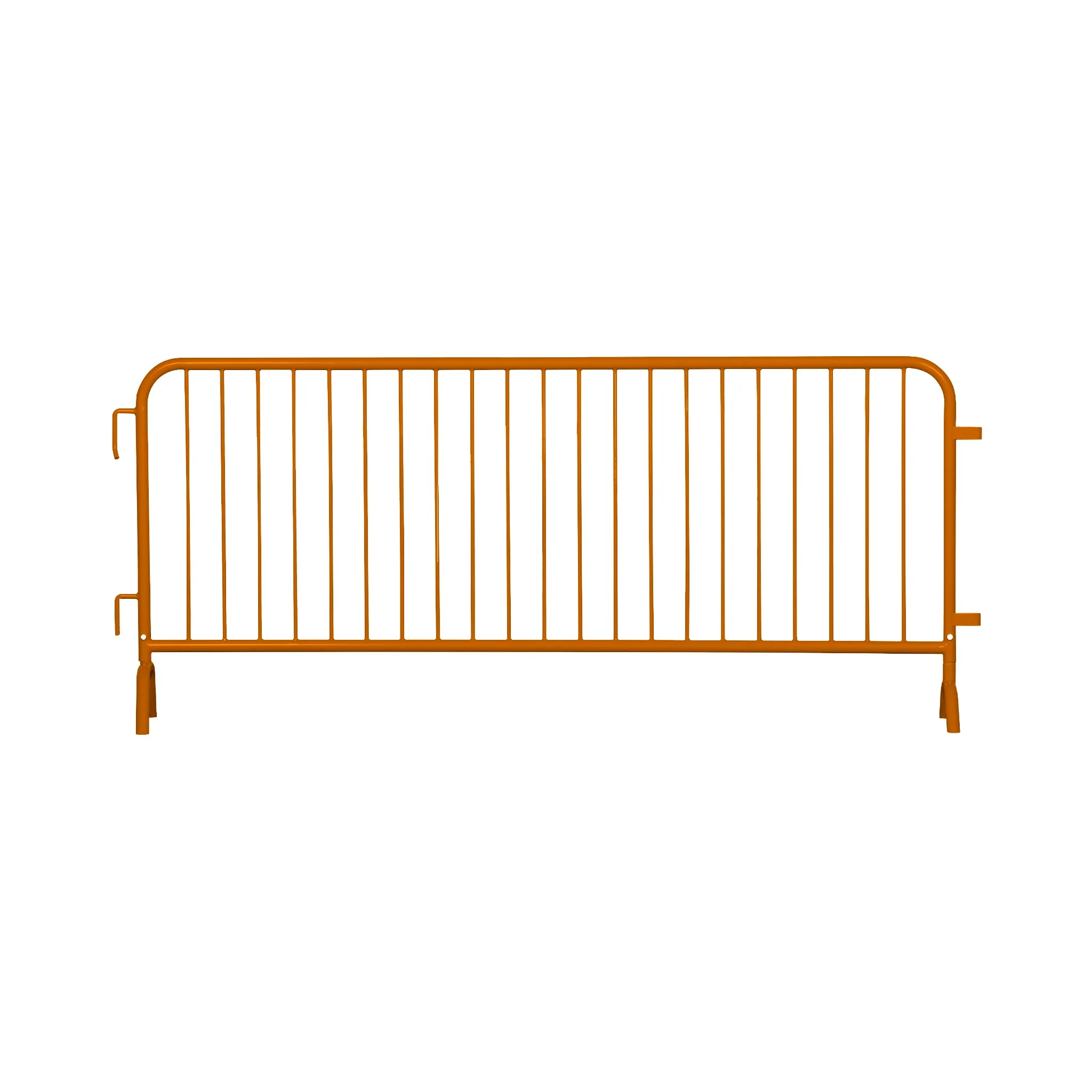 Heavy Duty Interlocking Steel Barricade, 8.5 Ft. - Angry Bull Barricades