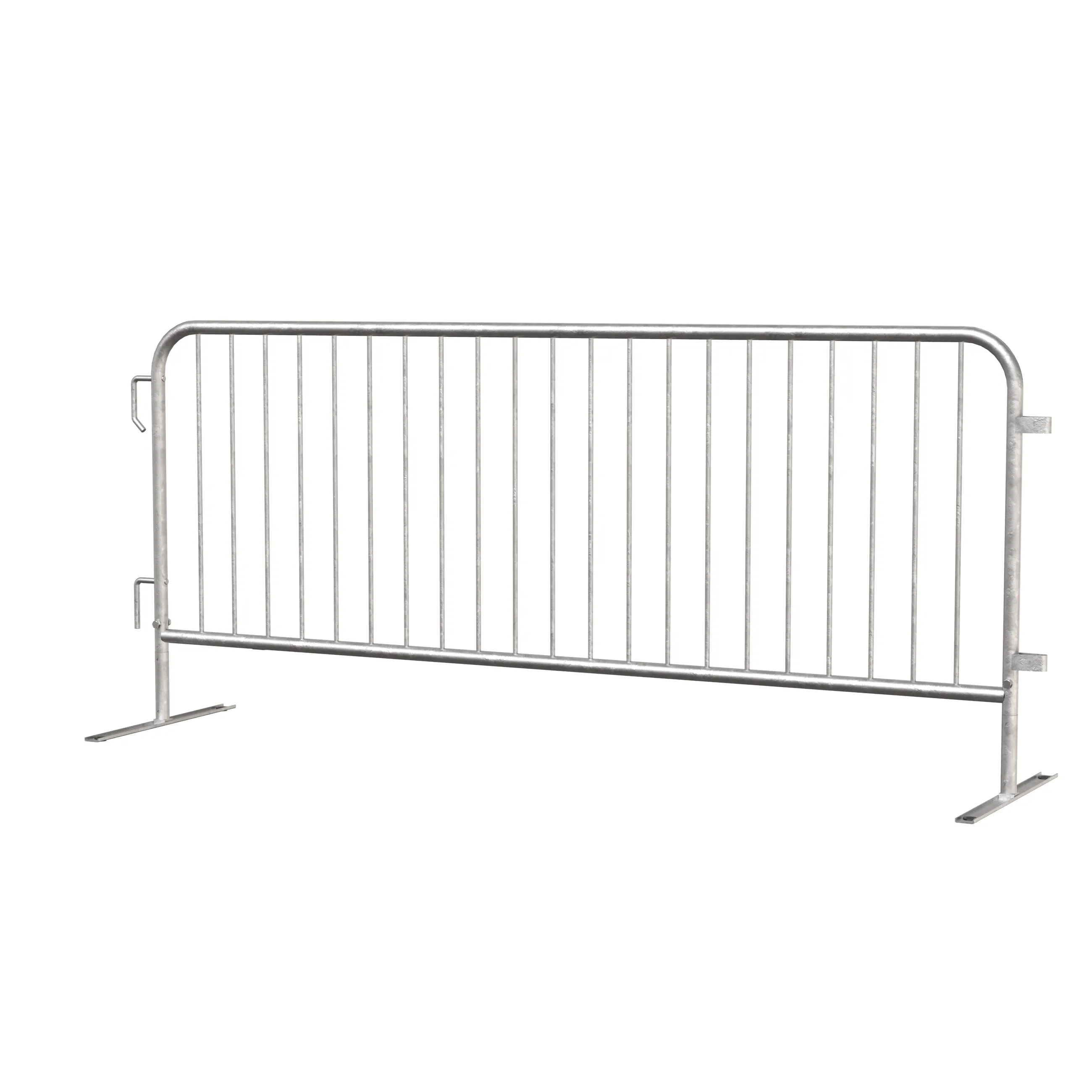 Heavy Duty Interlocking Steel Barricade, 8.5 Ft. - Angry Bull Barricades