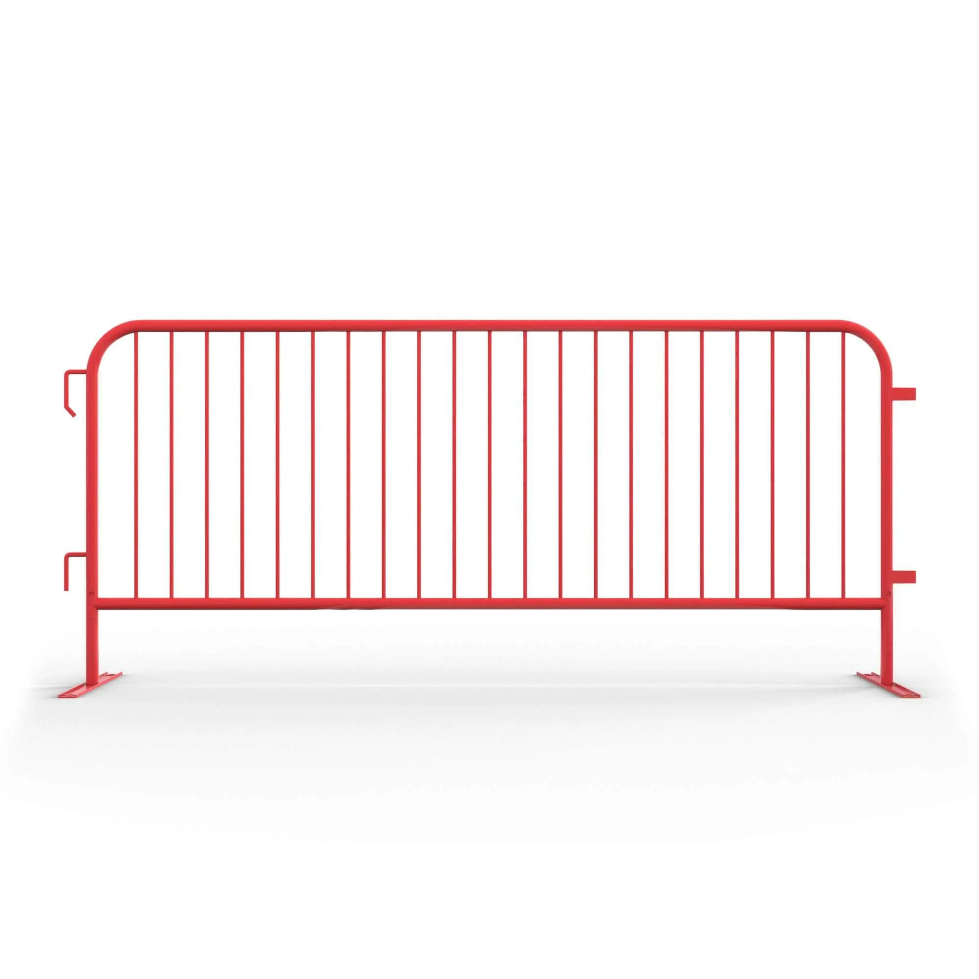 Heavy Duty Interlocking Steel Barricade, 8.5 Ft. - Angry Bull Barricades