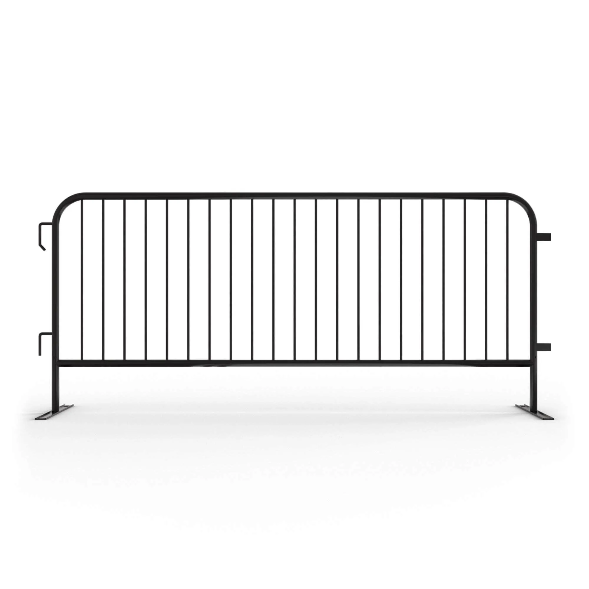 Heavy Duty Interlocking Steel Barricade, 8.5 Ft. - Angry Bull Barricades