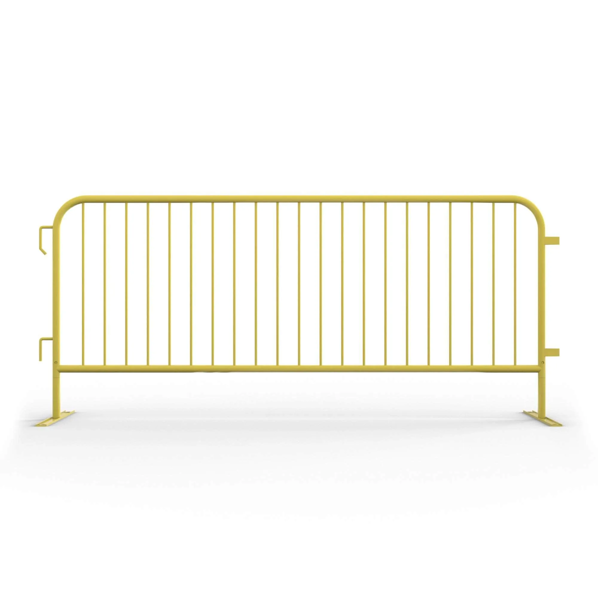 Heavy Duty Interlocking Steel Barricade, 8.5 Ft. - Angry Bull Barricades