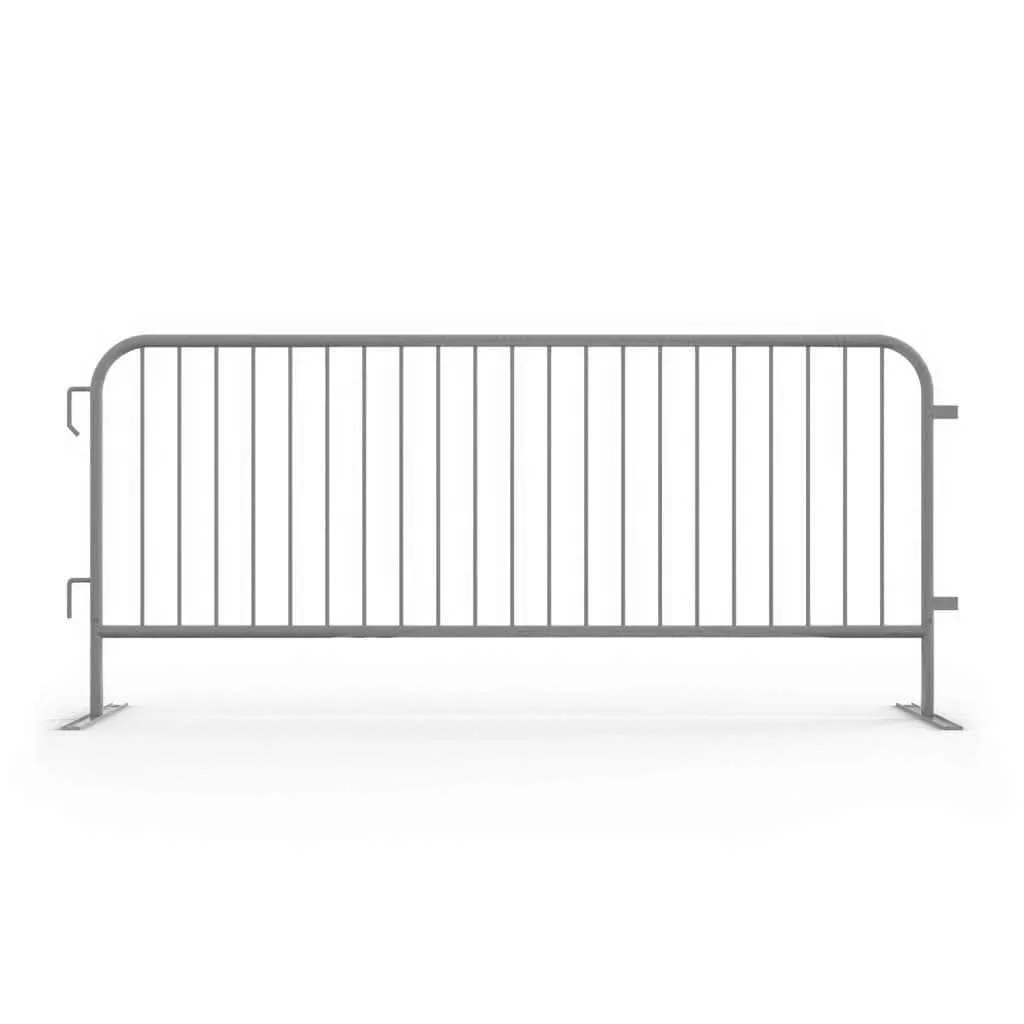 Heavy Duty Interlocking Steel Barricade, 8.5 Ft. - Angry Bull Barricades