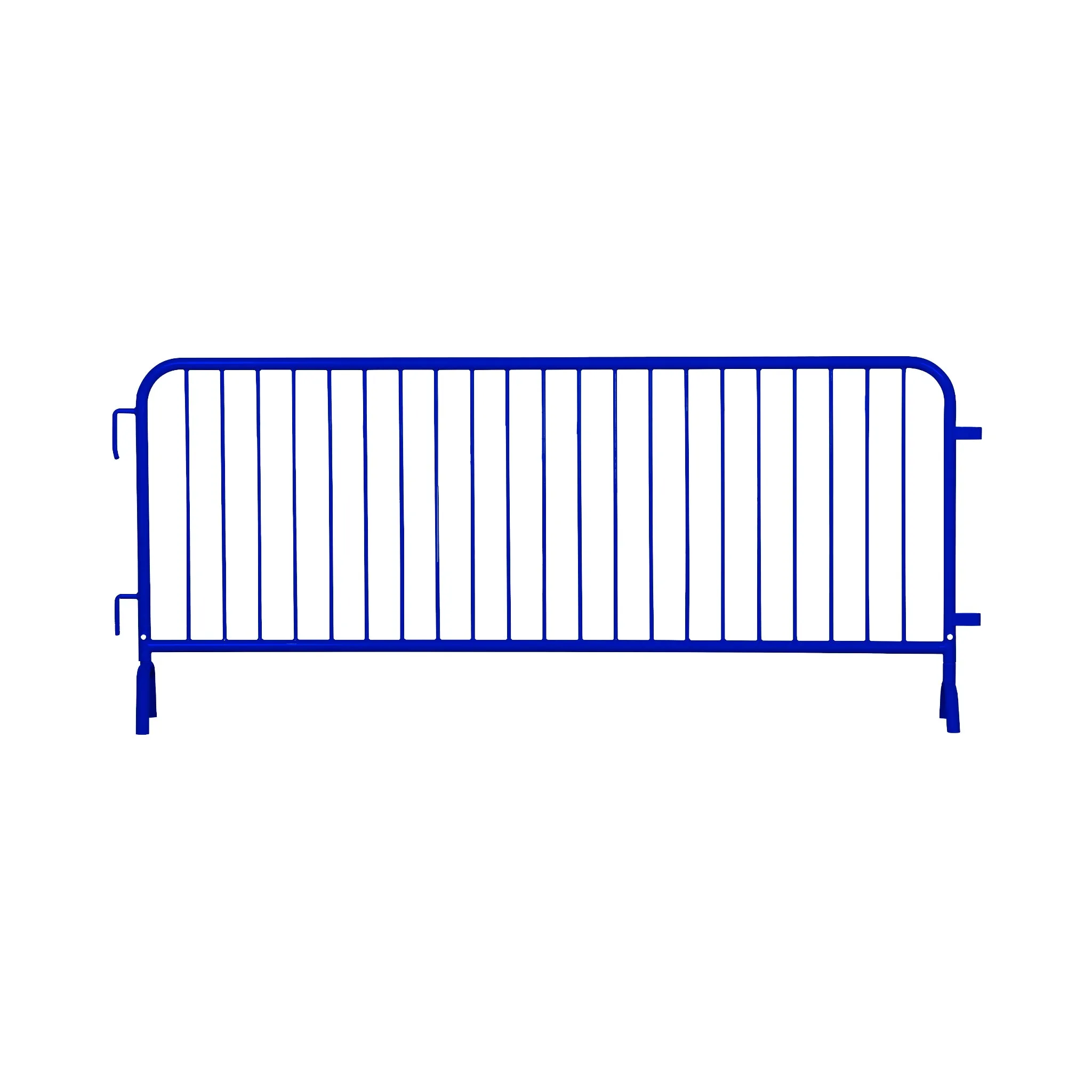 Heavy Duty Interlocking Steel Barricade, 8.5 Ft. - Angry Bull Barricades