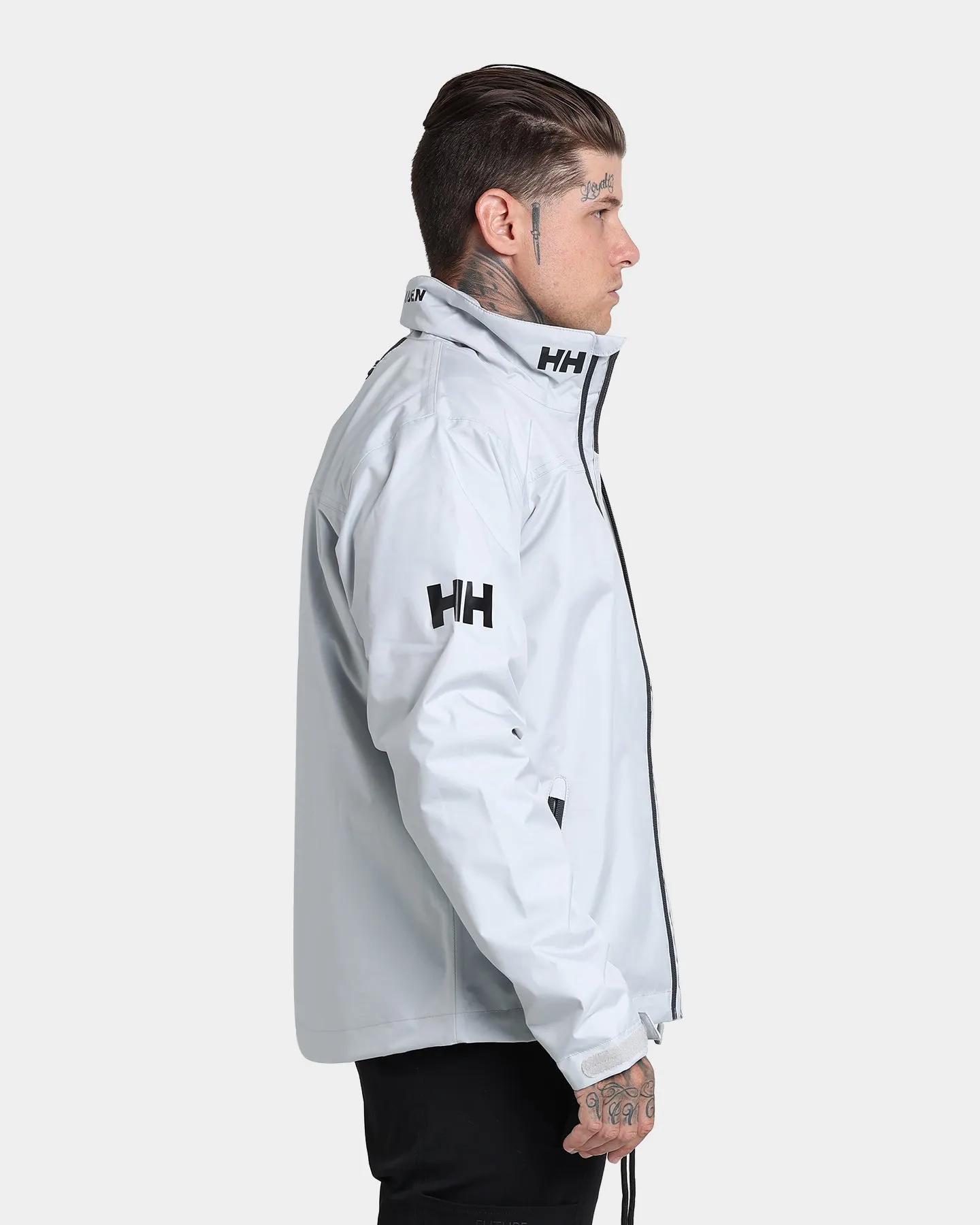 Helly Hansen Crew Midlayer Jacket Grey Fog