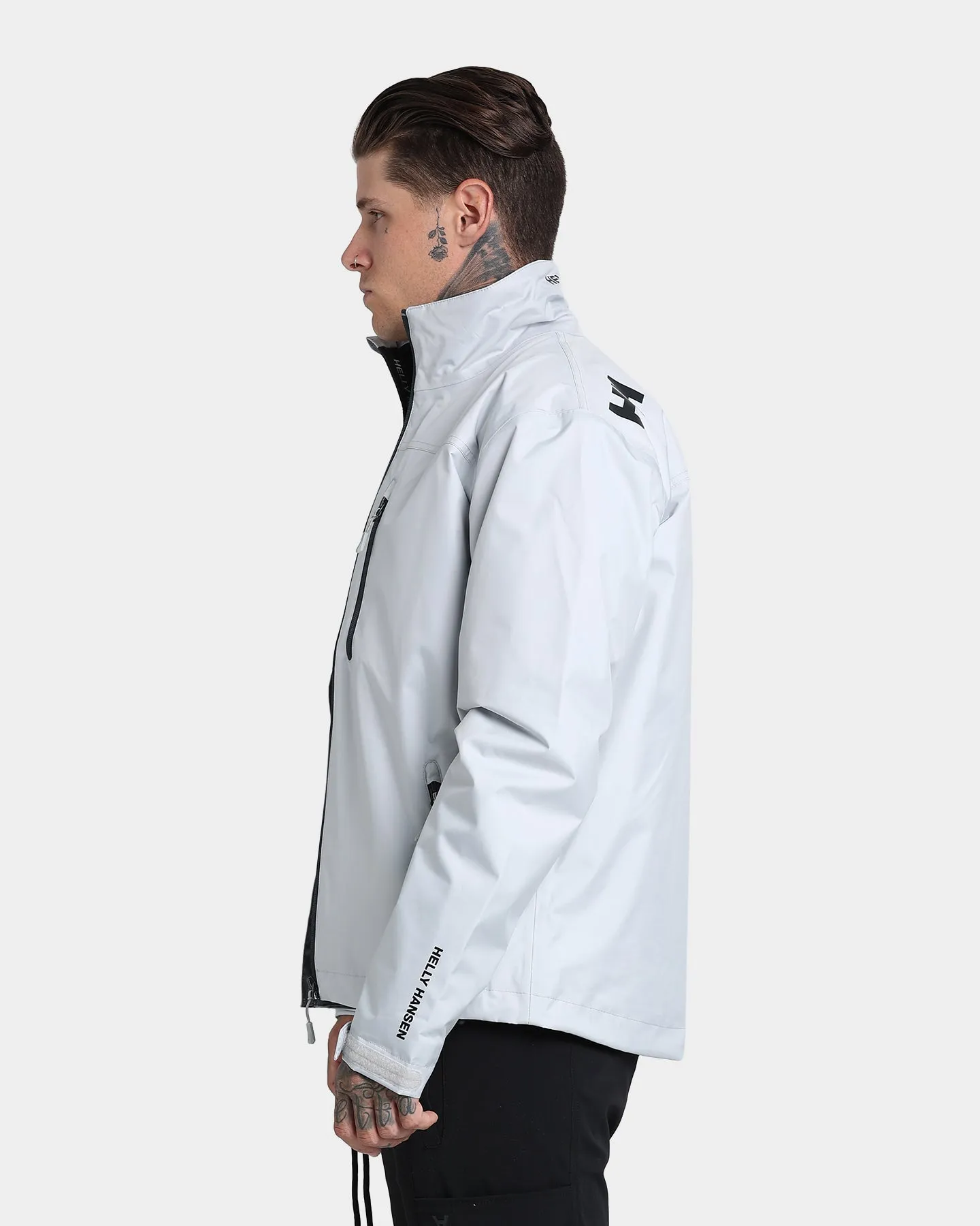 Helly Hansen Crew Midlayer Jacket Grey Fog