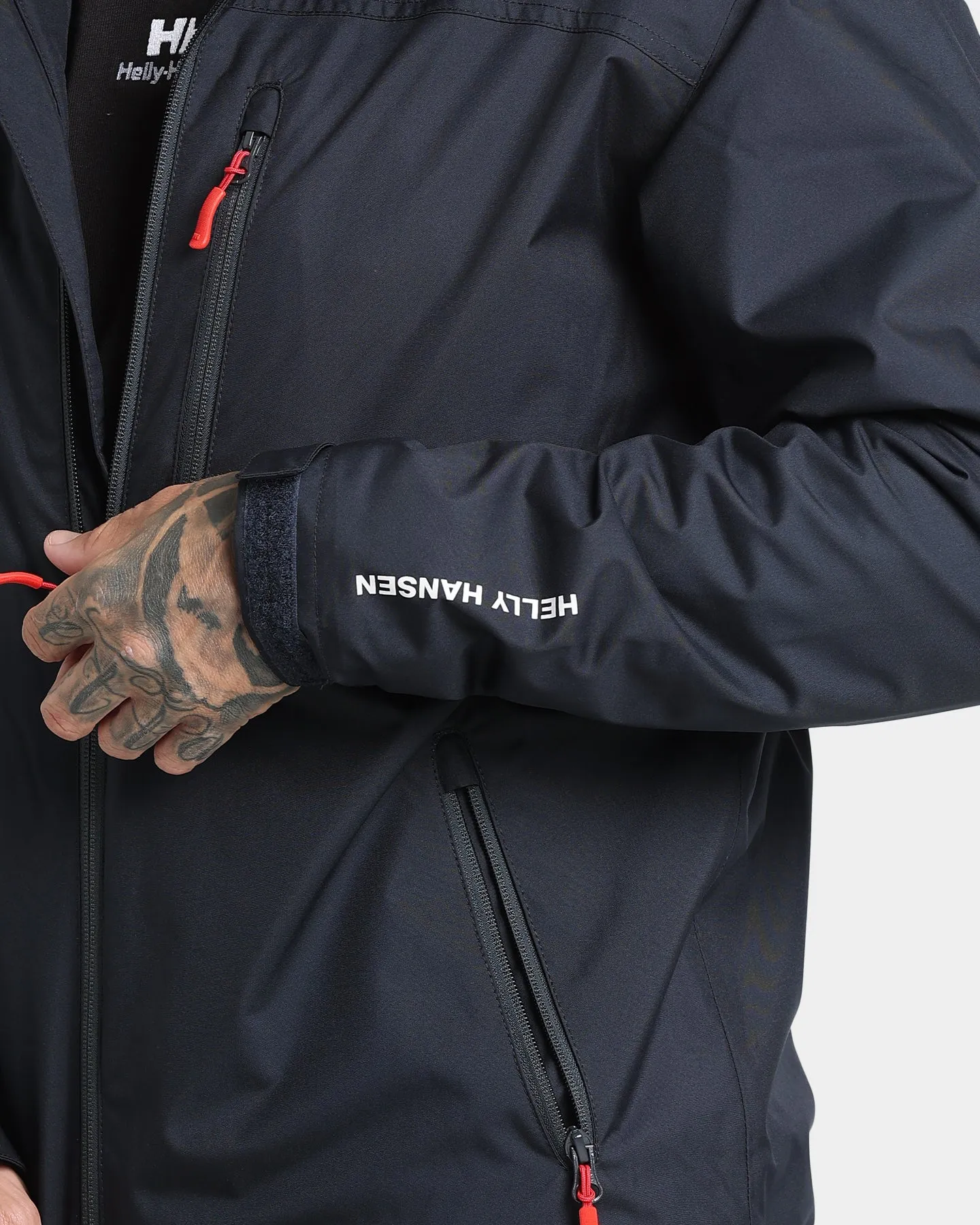 Helly Hansen Crew Midlayer Jacket Navy