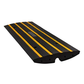 High-Visibility Rubber Curb Ramp 10,000kg Capacity