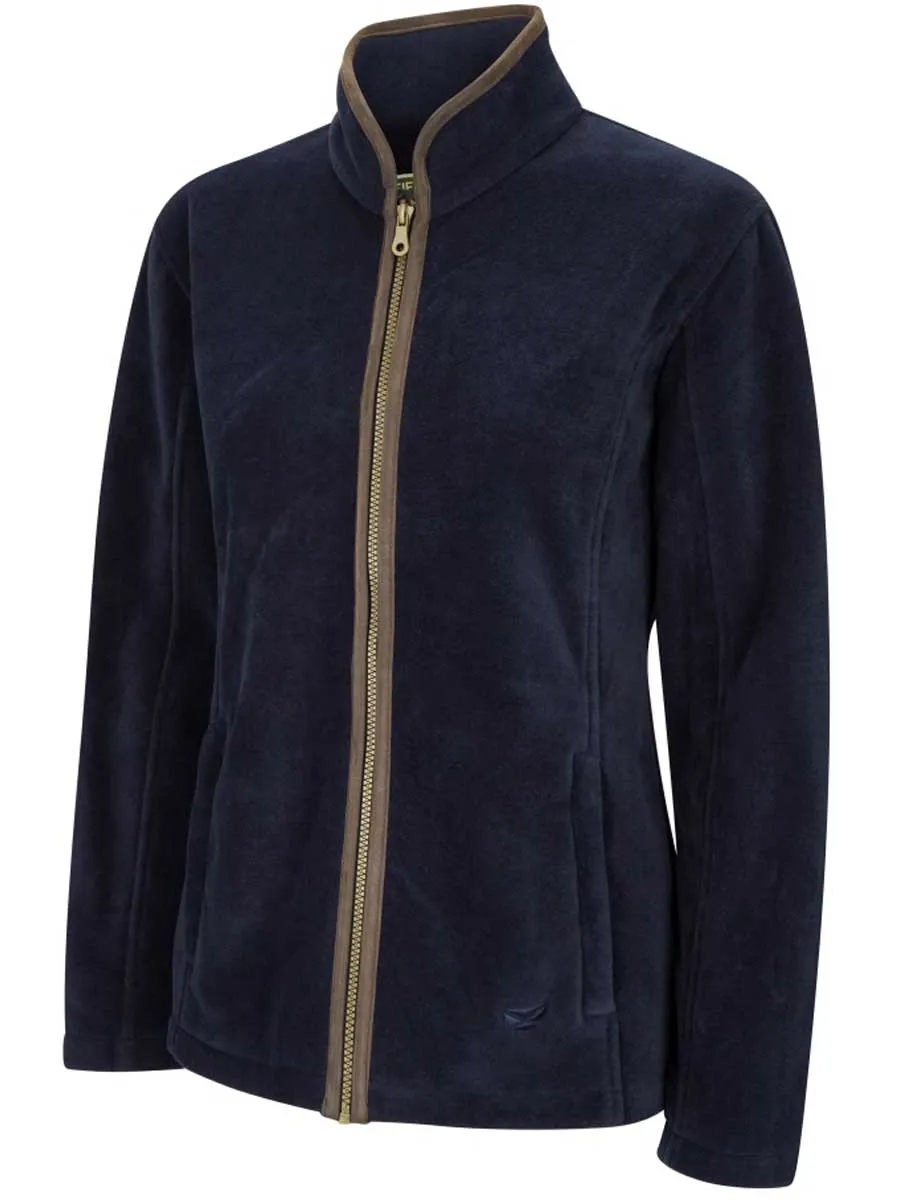 HOGGS OF FIFE Stenton Technical Fleece Jacket - Ladies - Midnight Navy