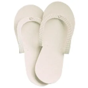 Ikonna Slip Resistant Slippers 12 pack - White