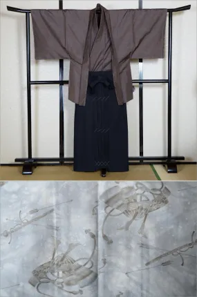 Jacket, kimono, hakama set / JKH #1-107