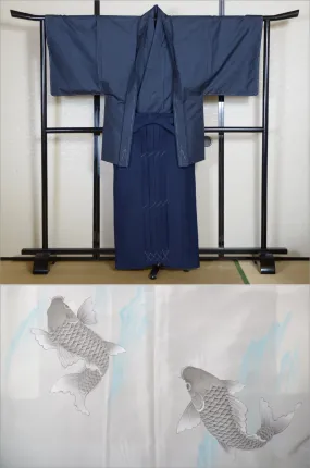 Jacket, kimono, hakama set / JKH #1-283