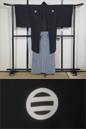 Jacket, kimono, hakama set / JKH #1-297