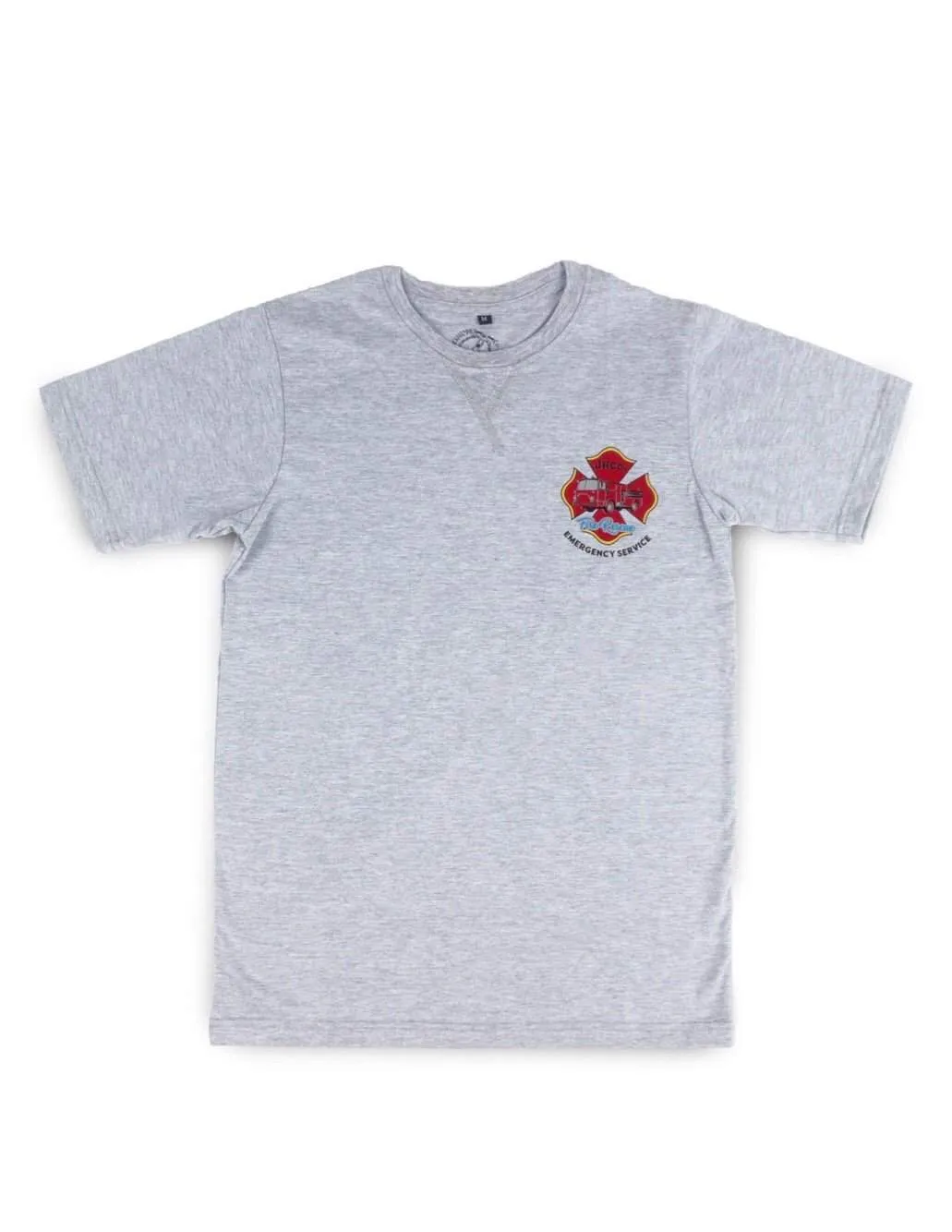 Jackhammer Fire Rescue Truck Tee Grey