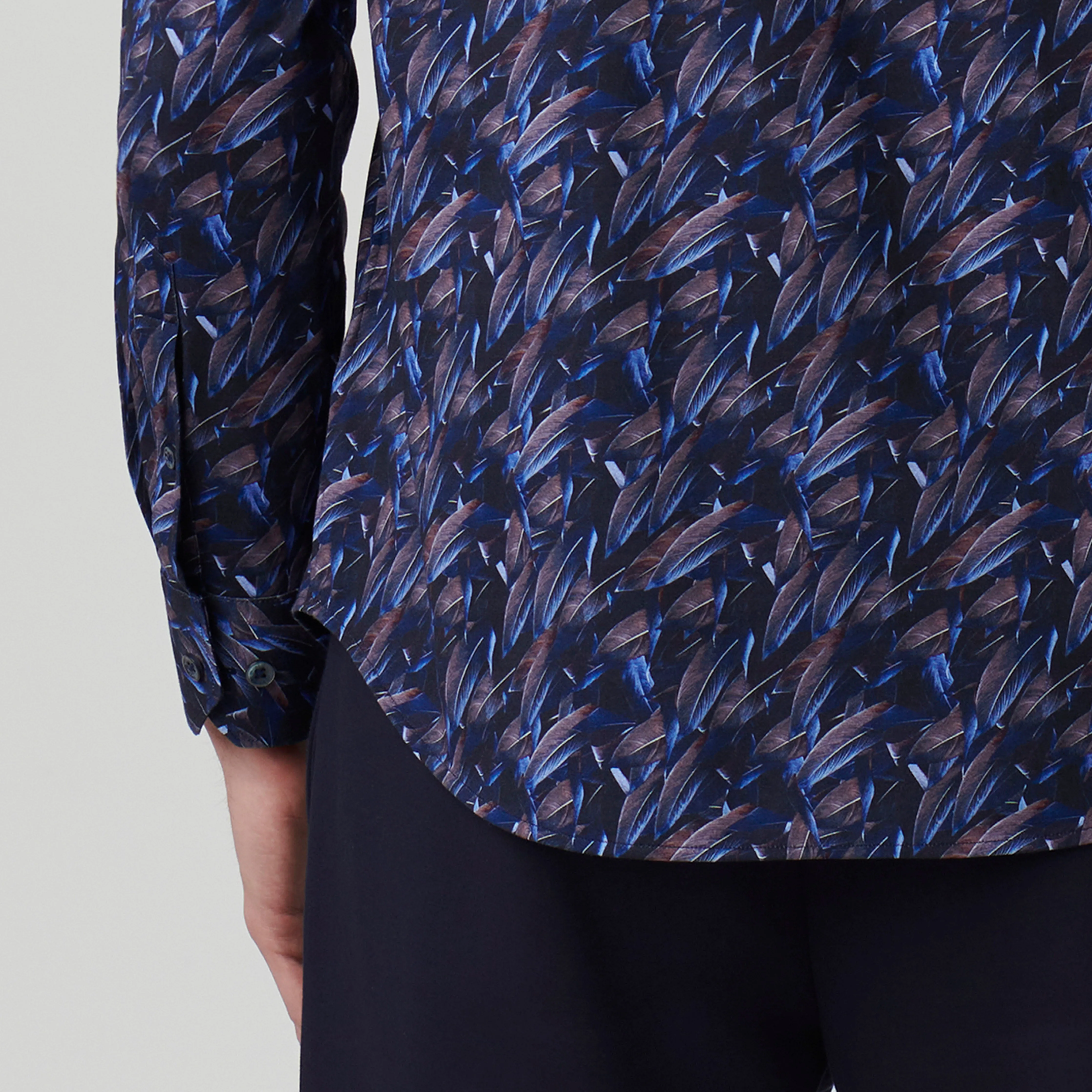 James Feathers Print OoohCotton Shirt