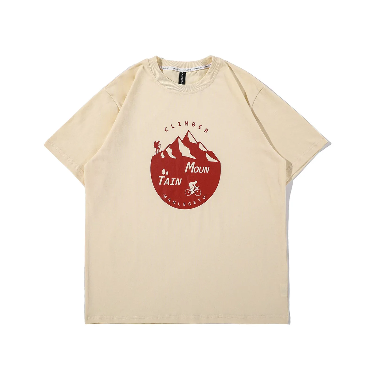 Japanese mountaineering cotton T-shirt