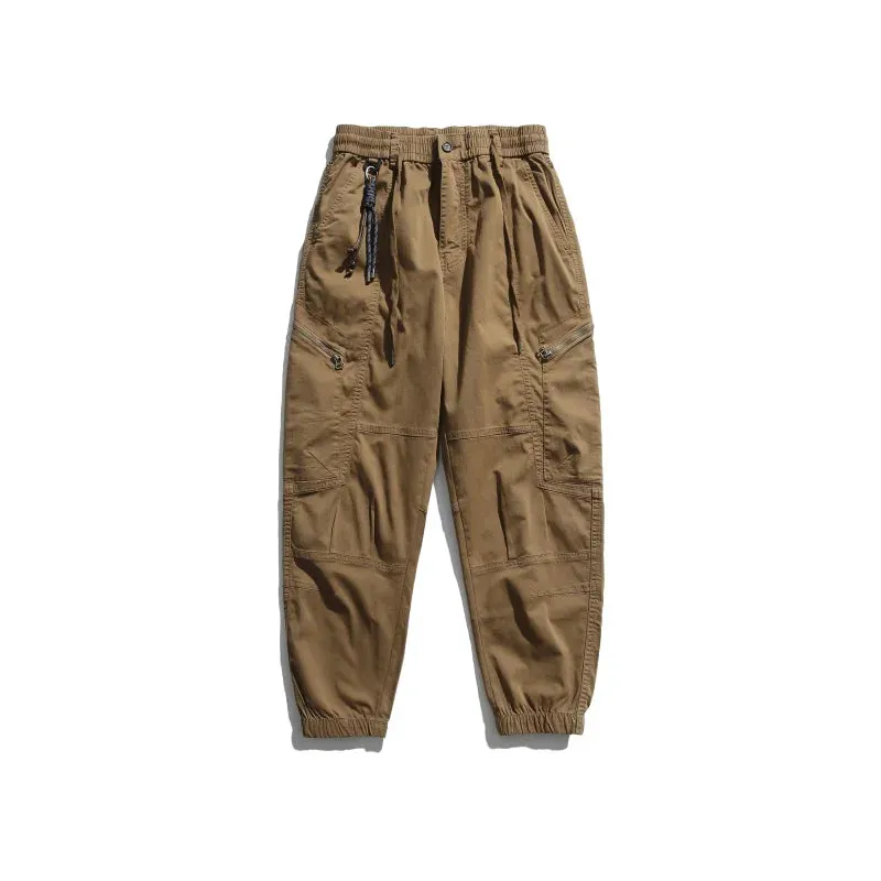 Japanese Streetwear Casual Sports Cargo Pants - High Quality Joggers