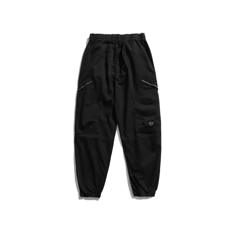 Japanese Streetwear Casual Sports Cargo Pants - High Quality Joggers