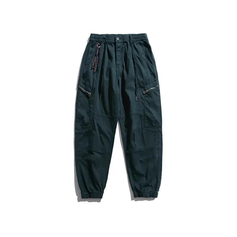 Japanese Streetwear Casual Sports Cargo Pants - High Quality Joggers