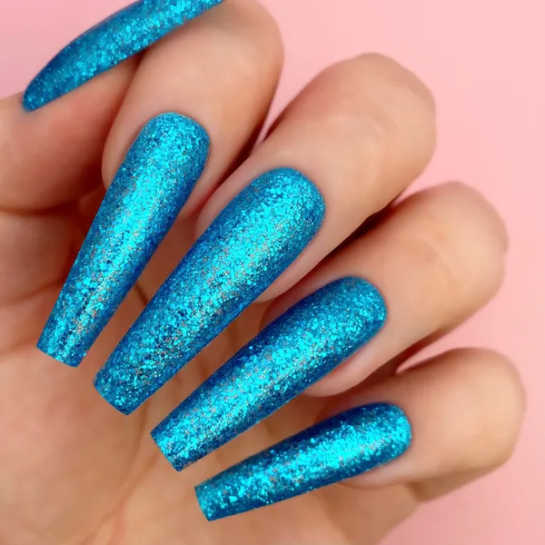 Kiara Sky All-in-One Gel   Polish Duo - 5071 Blue Lights