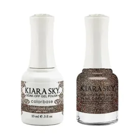 Kiara Sky Classic Gel & Polish Duo - #467 Chocolate Glaze