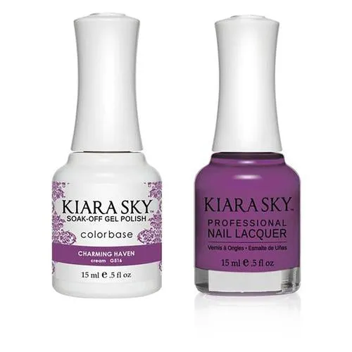 Kiara Sky Classic Gel & Polish Duo - #516 Charmin Haven