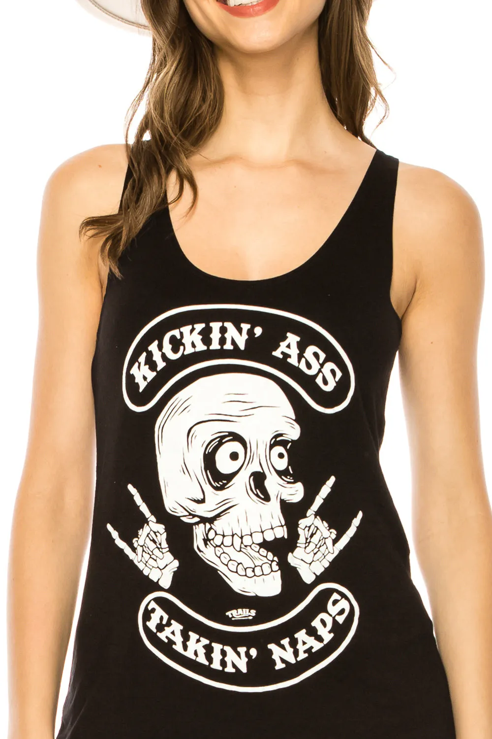 KICKIN' A$$ TAKIN' NAPS WOMEN'S TANK TOP