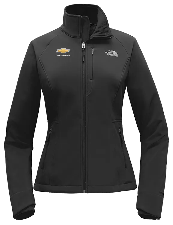 Ladies Chevrolet Gold Bowtie The North Face® Apex Soft Shell Jacket