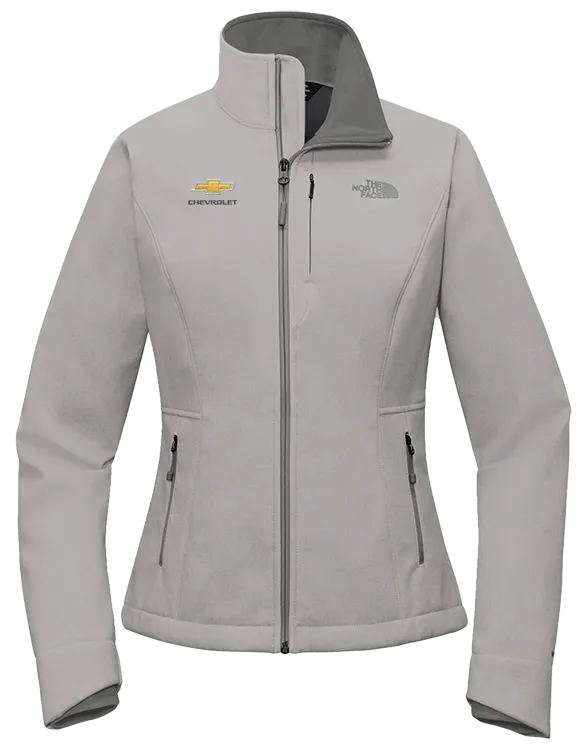 Ladies Chevrolet Gold Bowtie The North Face® Apex Soft Shell Jacket