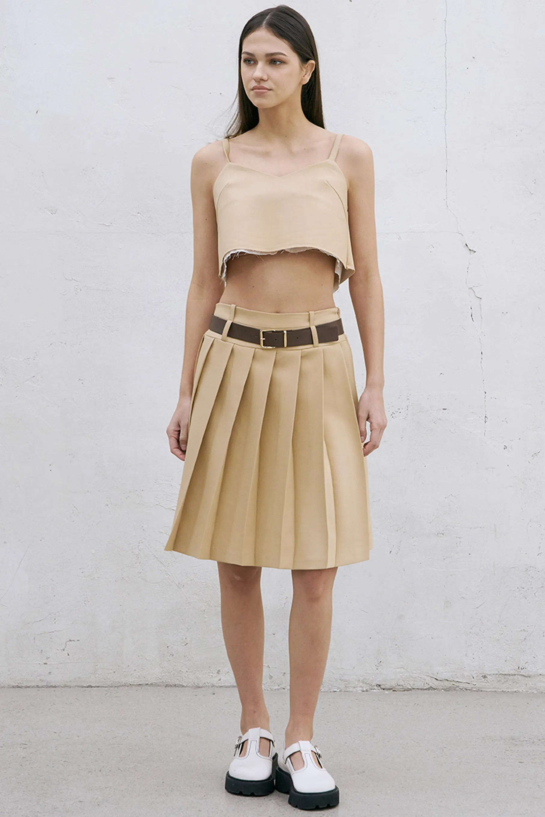 Lavie Skirt, Beige