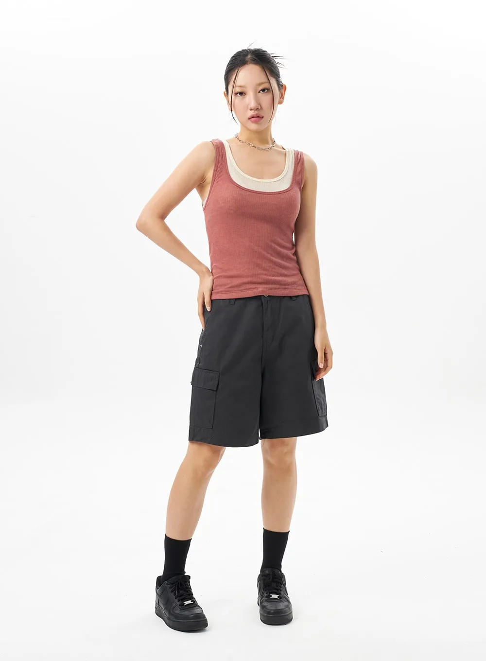 Layered Tank Top CU315