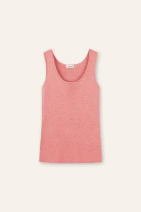 LENYA silk tank top (Pink)