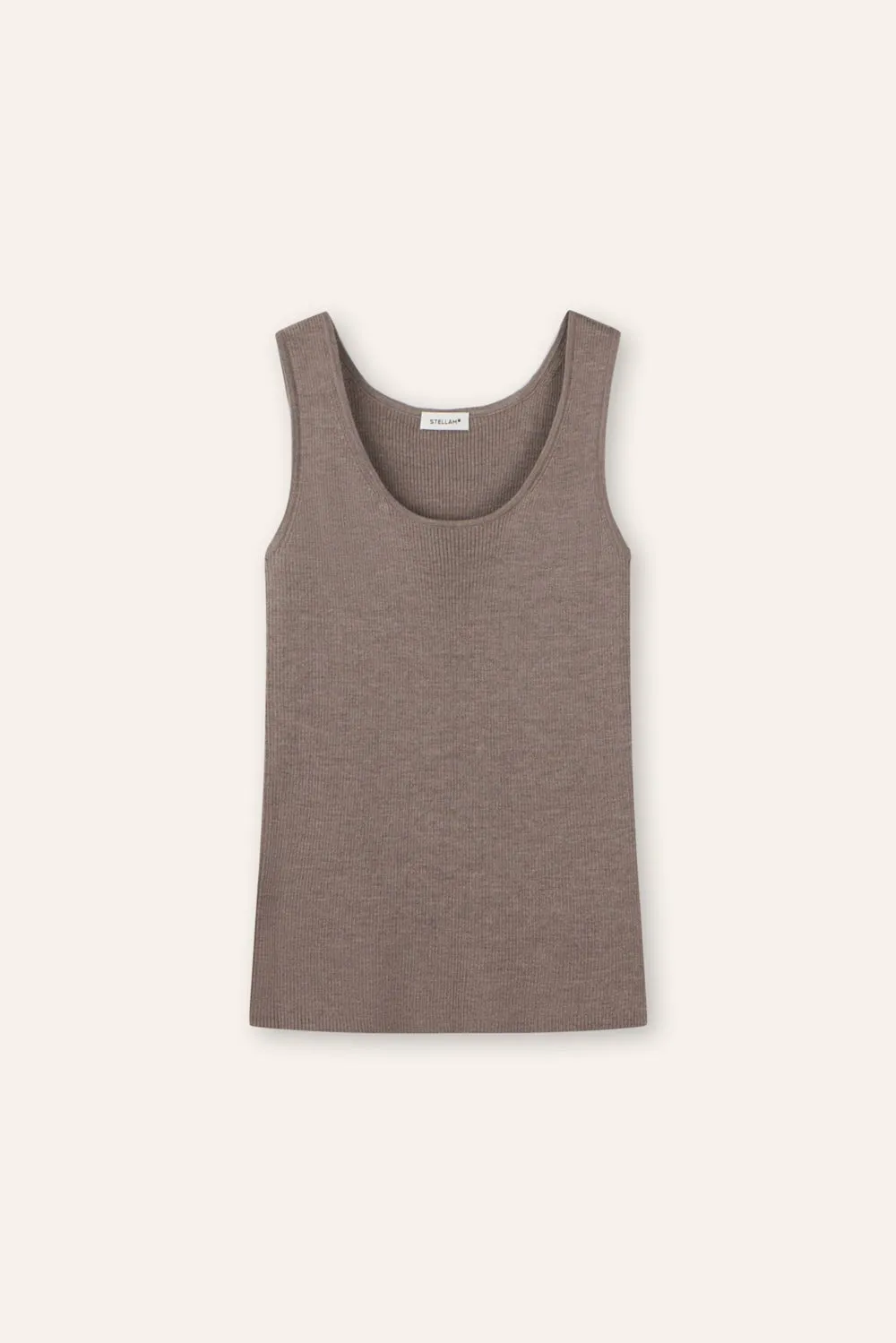 LENYA silk tank top (Walnut)