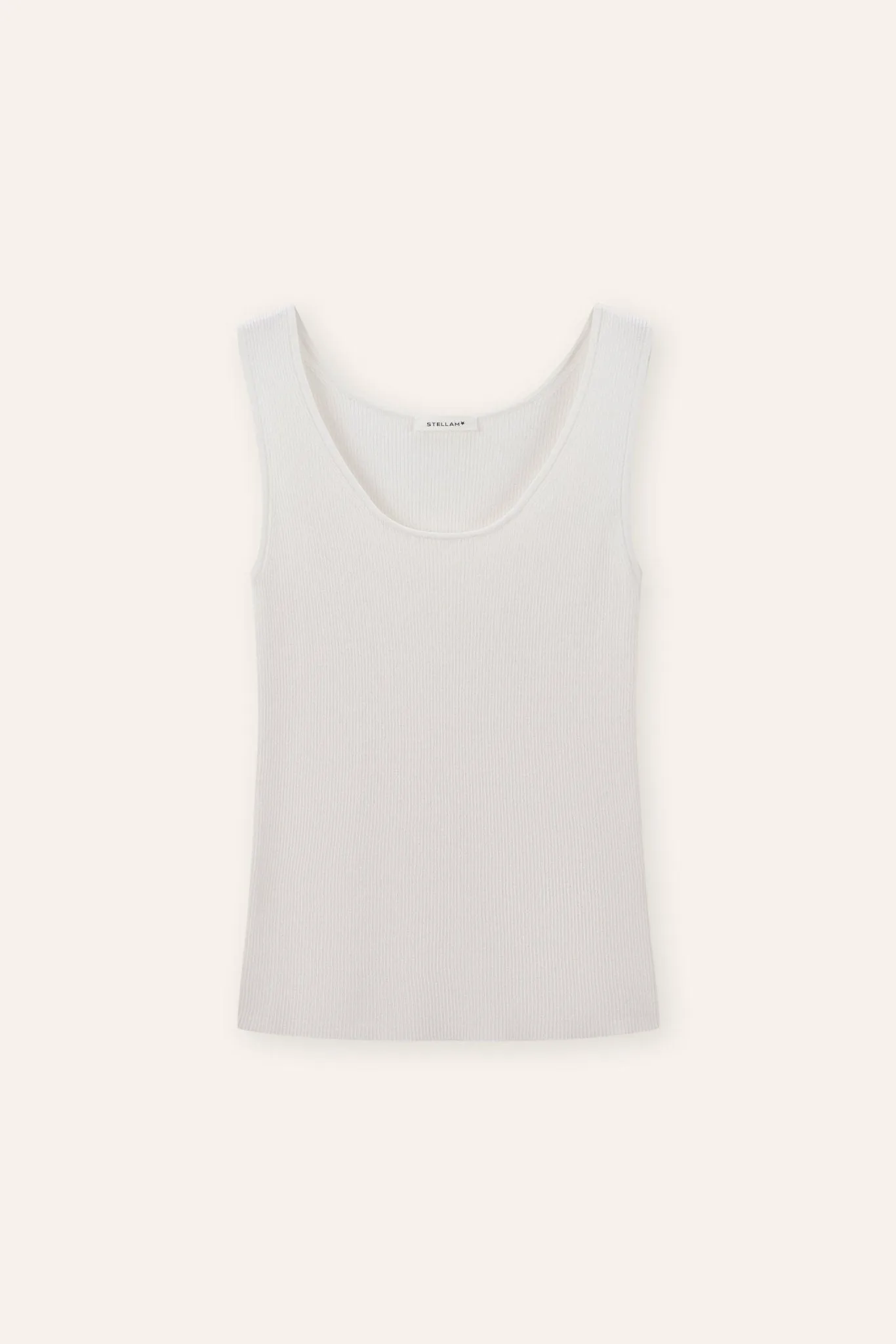 LENYA silk tank top (White)