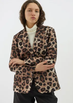 LEOPARD PRINT JACKET