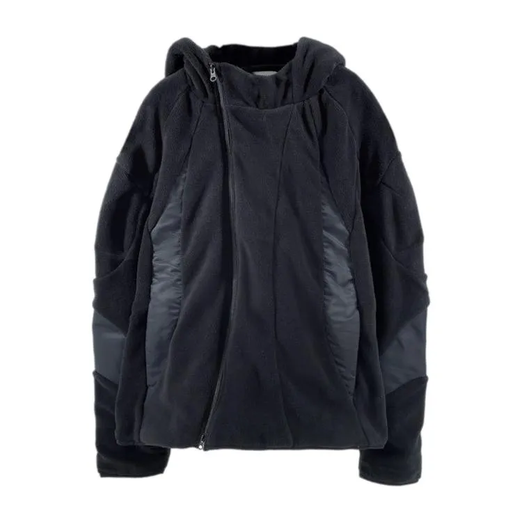 Lightning fleece jacket black