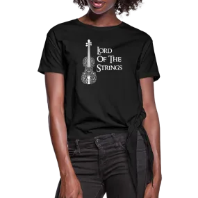 Lord Of The Strings Women's Knotted T-Shirt