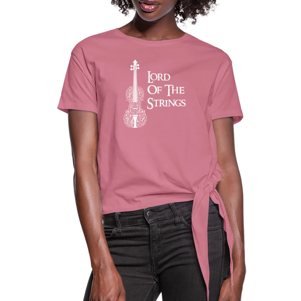 Lord Of The Strings Women's Knotted T-Shirt