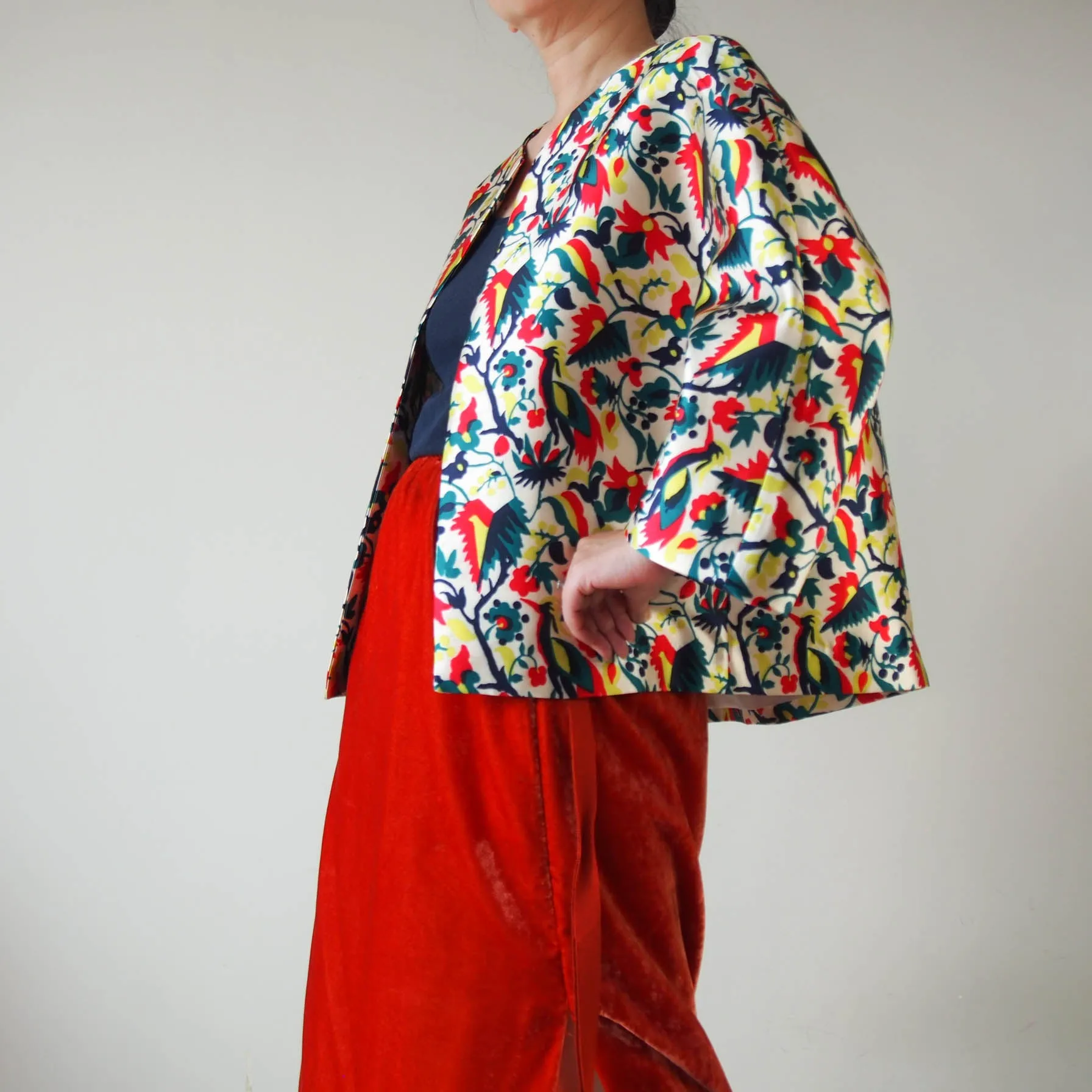 <J07F> CRAZY print Jacket