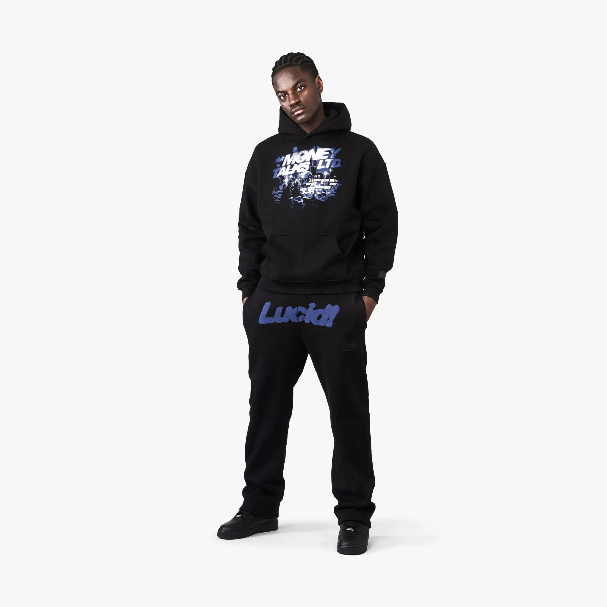 Lucid! Sweatpants Black/Purple