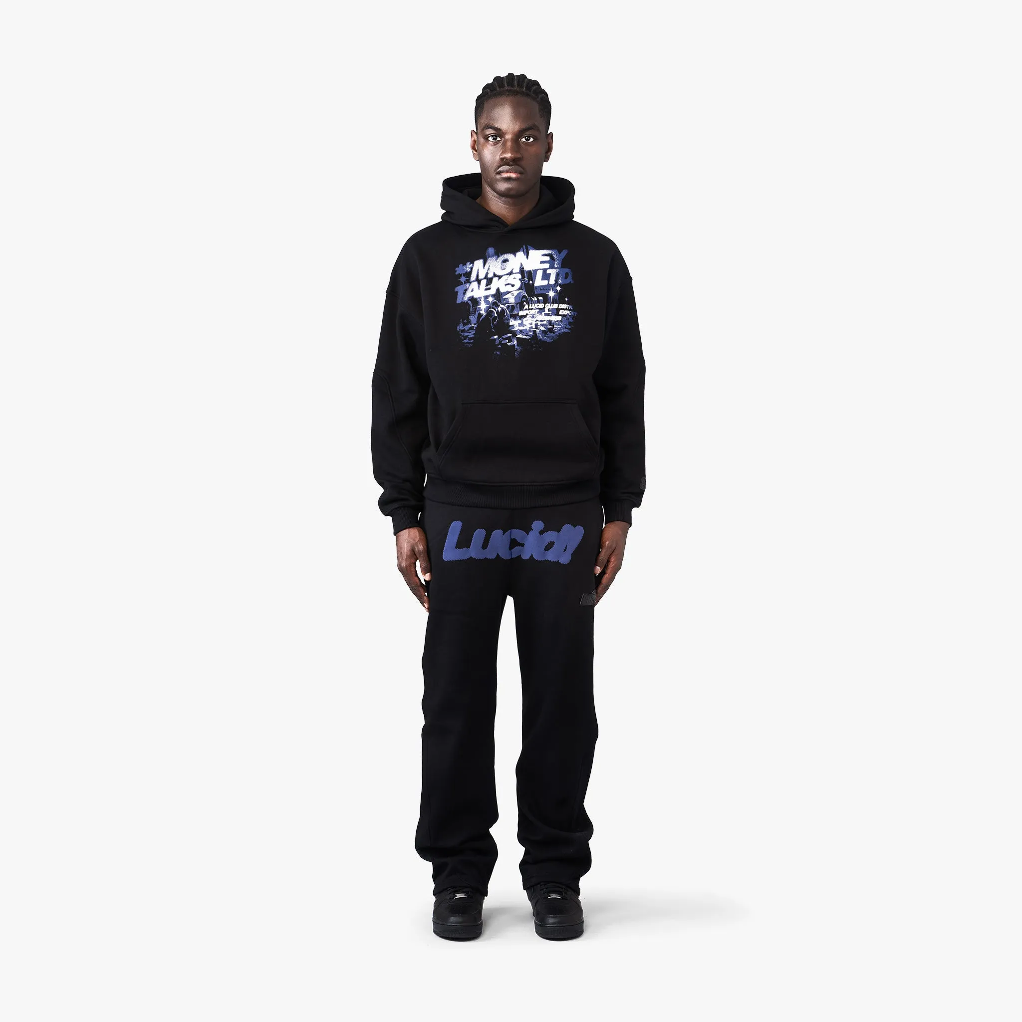 Lucid! Sweatpants Black/Purple